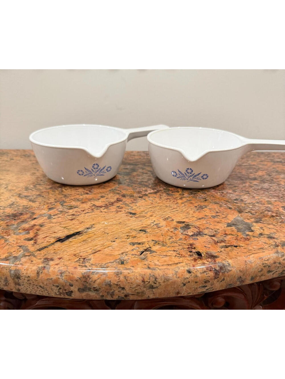 Vintage Corning Ware Saucemakers Set of 2